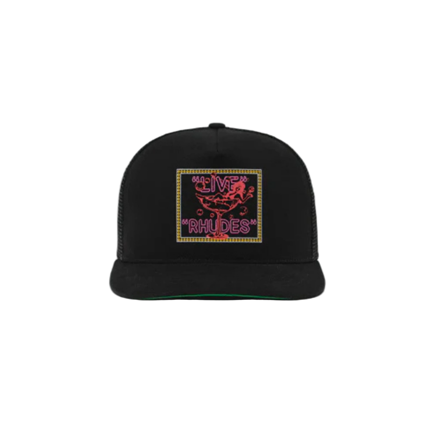 Rhude "Live Rhudes" Trucker Hat - "Black"