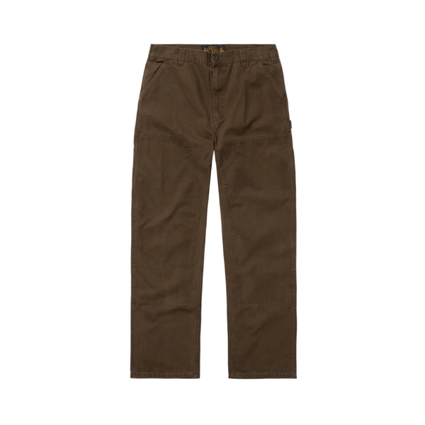 One of These Days Canvas Double Knee Pant - "Brown"