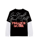 Dry Rot "Pegasus Motel" Double Layer Long Sleeve - "Black"