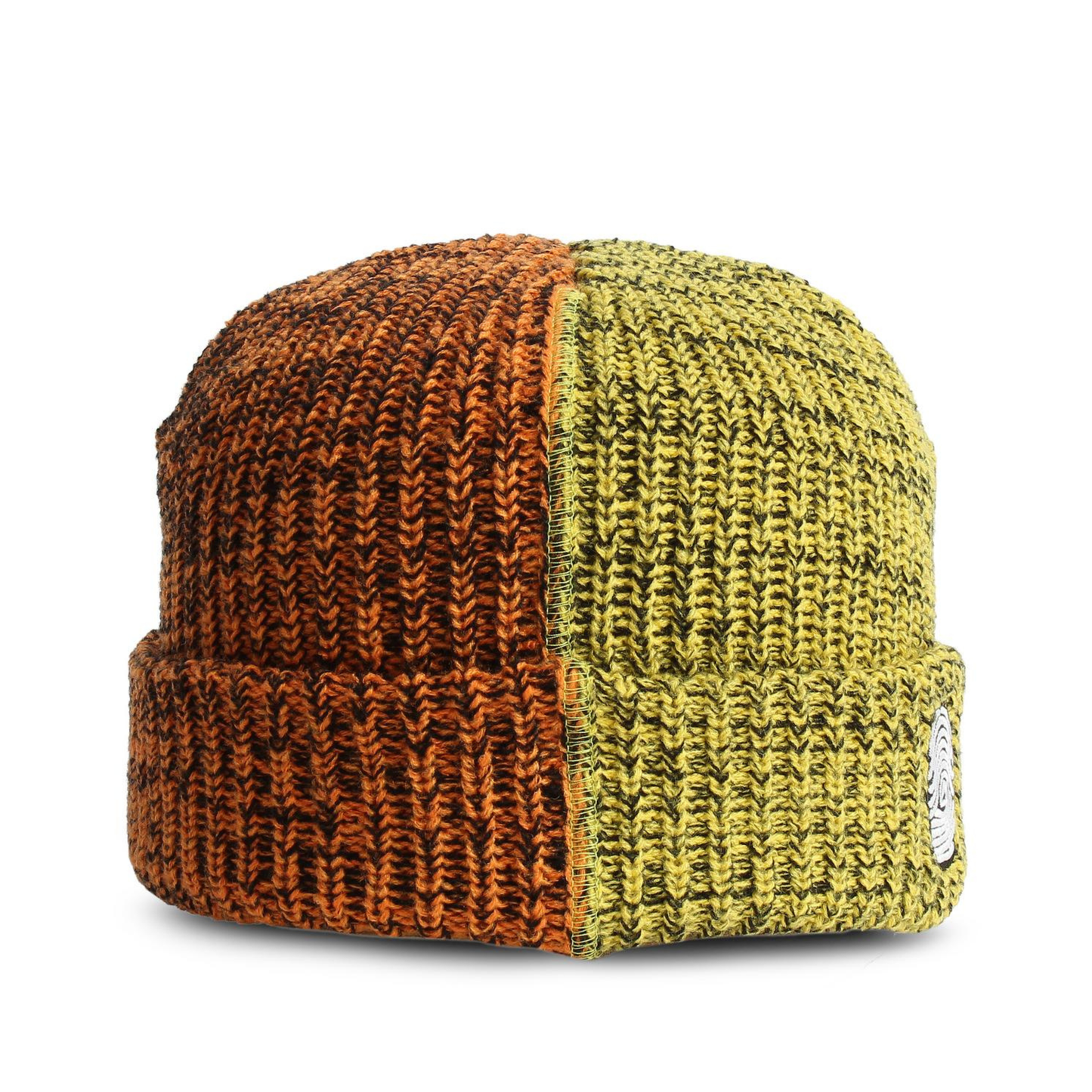 Individualist "Fusion" 2-Tone Beanie - Orange/Yellow