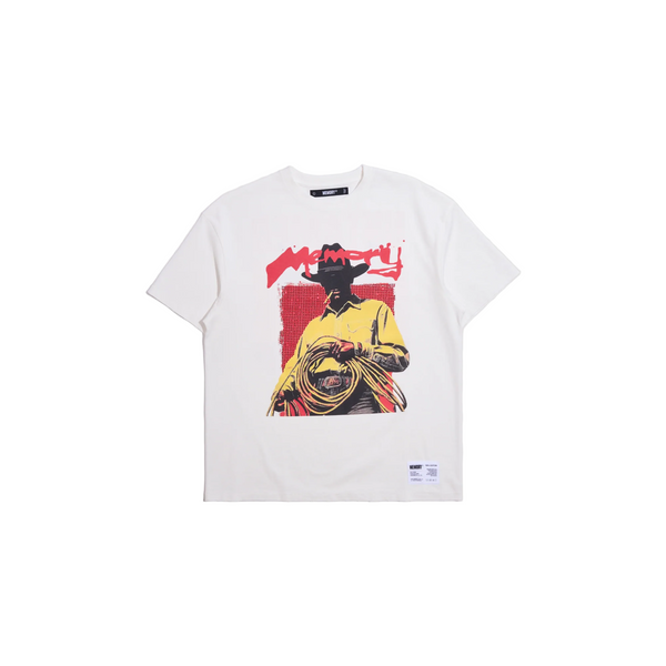 Memory Lane "Untamed" Tee - "Antique White"