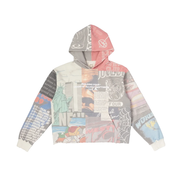 BLDG4. "Brick" Hoodie - "Antique White"