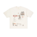 BLDG4. "Modular SS Knit" Tee - "White"