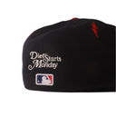 New Era x Diet Starts Monday 59Fifty Atlanta Braves Lightning Bolts Fitted  - Navy/Red