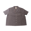 Rizort Kore Nylon Camp Shirt - Greyish Navy