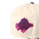 New Era 59Fifty 95' Atlanta Braves Color Develop Fitted - Purple/Off White