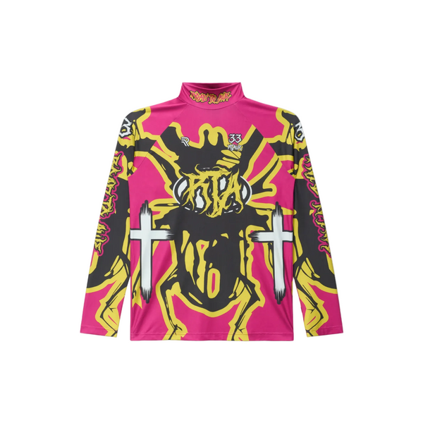 RTA "Ilias" Racing Tee - "Fuchsia"