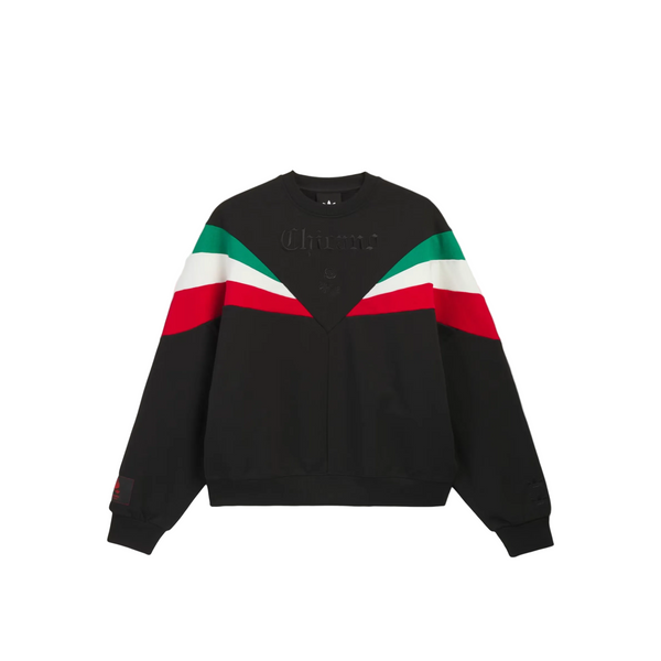Adidas X "Willy Chavarria" Fleece Crewneck - "Black"