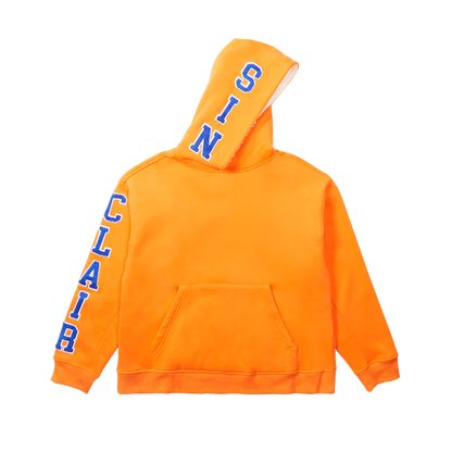Sinclair "AB" Sherpa Hoodie - Orange