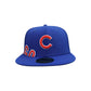 New Era 59Fifty Chicago Cubs Side split "Chicago" - Blue