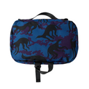 Parra "Purple Camo Beast" Toiletry Bag - "Blue"
