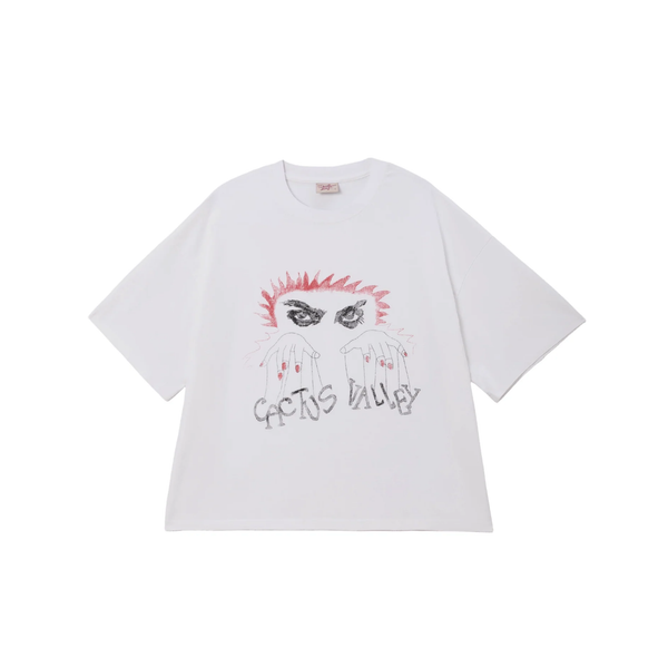 Cactus Valley "Puppet" Tee - "White"