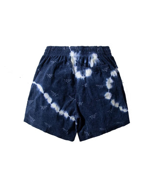 ($) Paper Planes Do Or Dye Terry Shorts - Navy