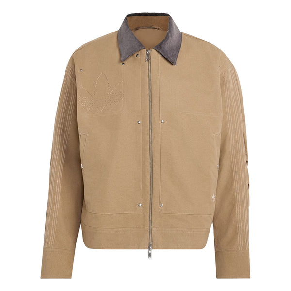 Adidas Premium Essentials Bomber Jacket - Khaki Six