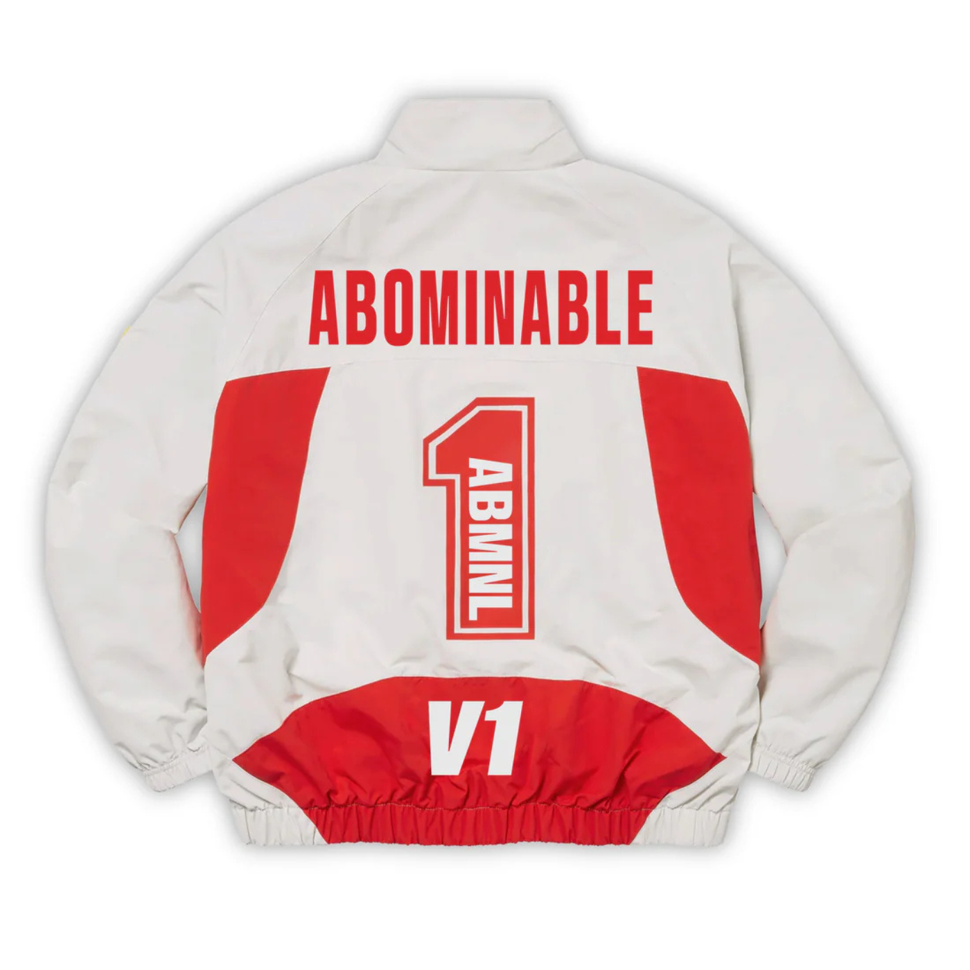 Abominable Hellcat Nylon Jacket - "White"