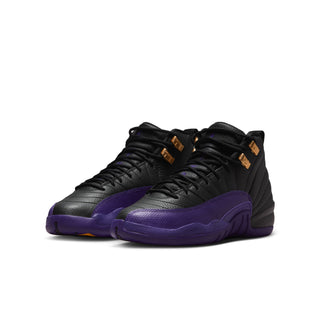 Grade School Nike Air Jordan 12 Retro - Black/Field Purple