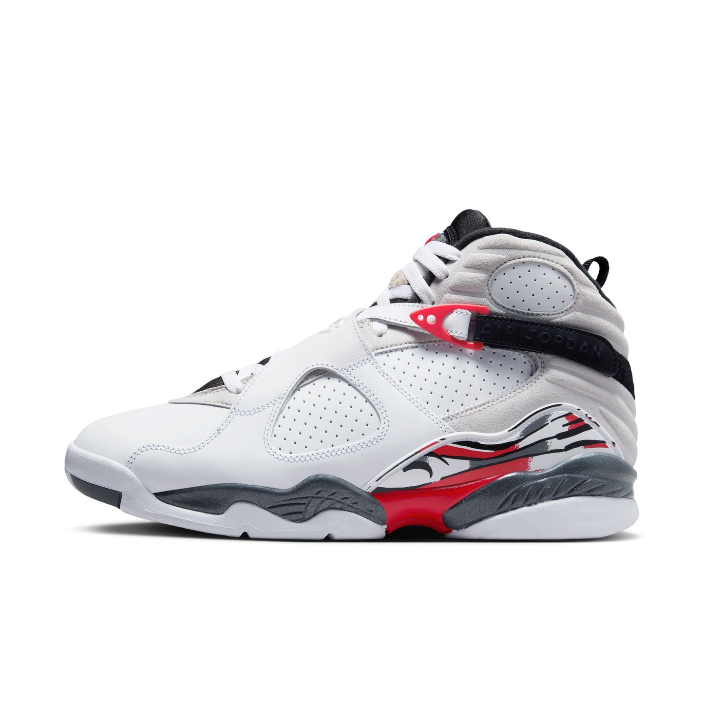 Men's Air Jordan 8 Retro - "White and True Red"