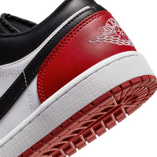 Men's Air Jordan 1 Low - White/Black/Varsity Red