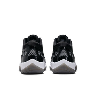 Men's Air Jordan 11 Retro Low IE - Black/White