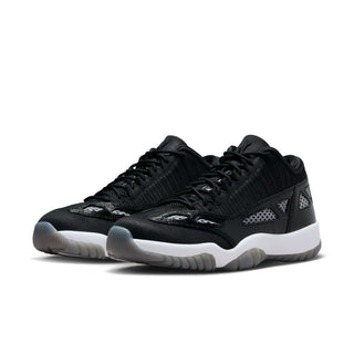 Men's Air Jordan 11 Retro Low IE - Black/White
