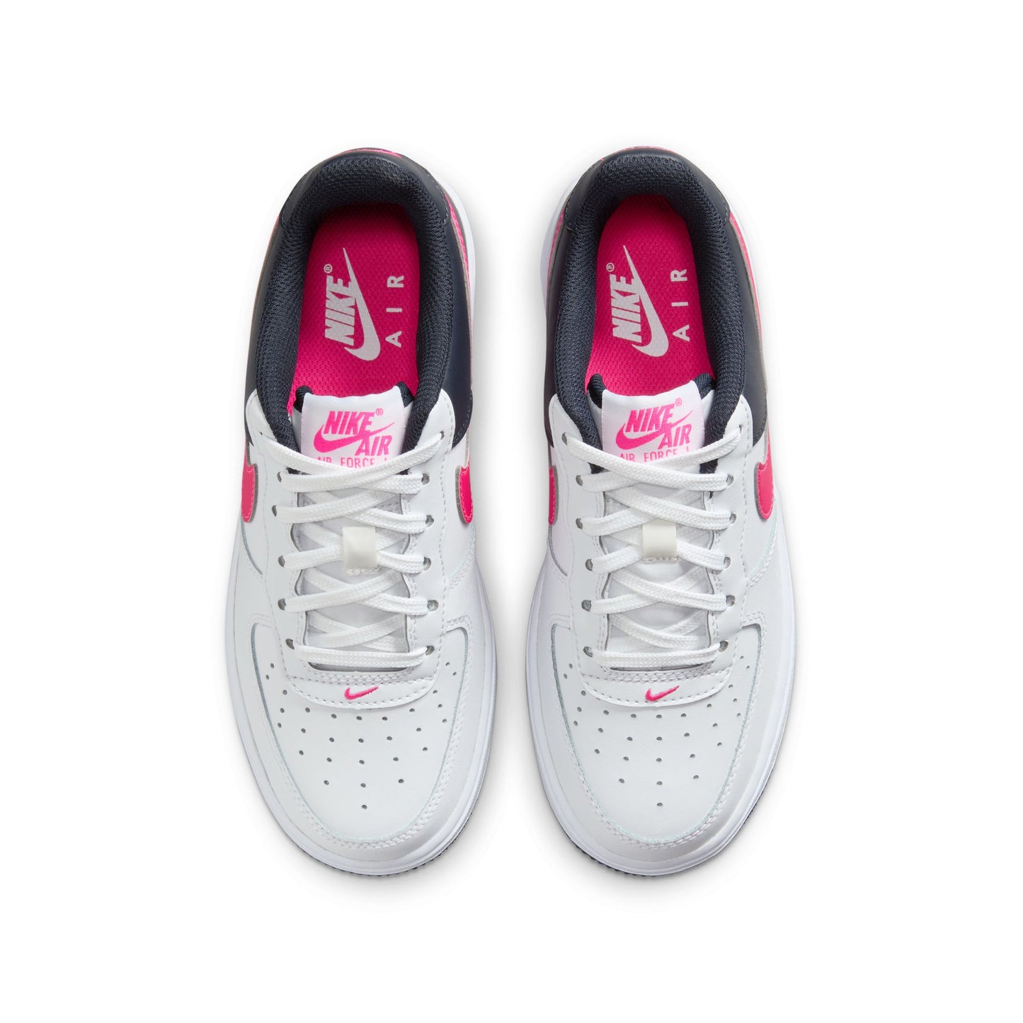 Big Kid's Nike Air Force 1 - White/Fierce Pink