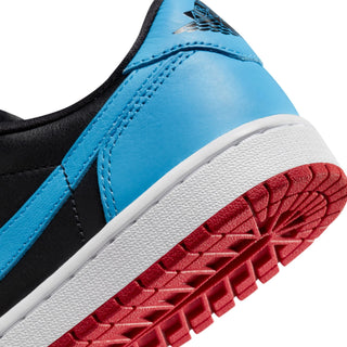 Women's Air Jordan 1 Low OG - Black/Powder Blue-Gym Red