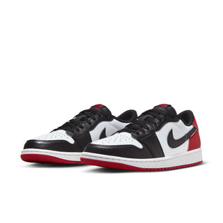 Men's Air Jordan 1 Low OG - White/Black-Varsity Red