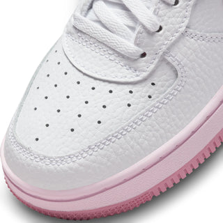 Little Kid's Air Force 1 - White/Pink Foam