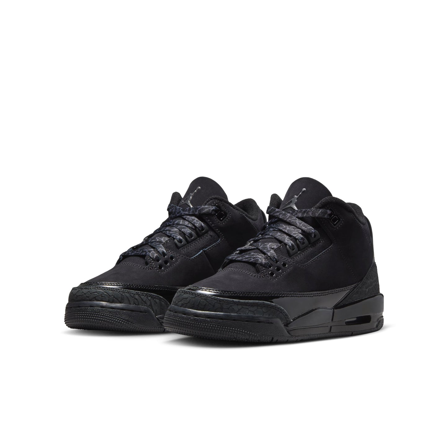 Big Kid's Air Jordan 3 Retro - "Black Cat"