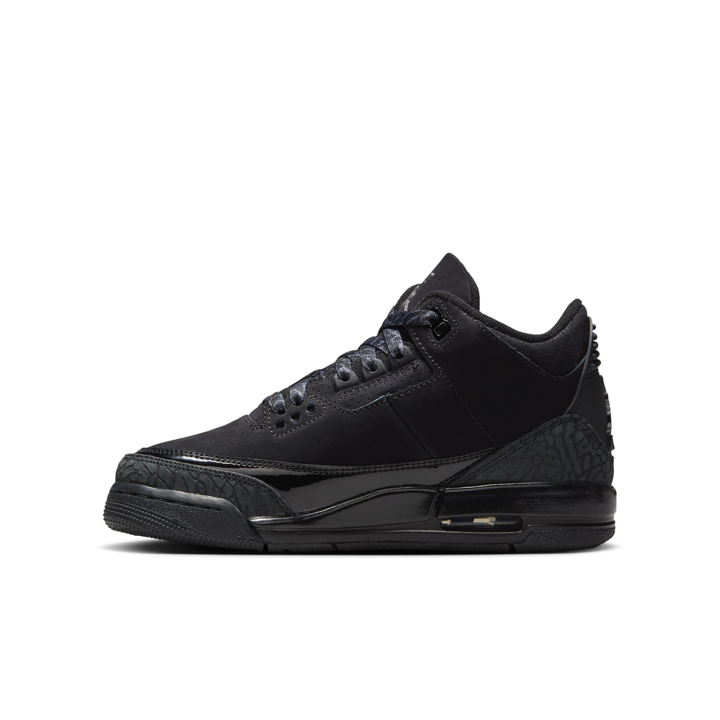 Big Kid's Air Jordan 3 Retro - "Black Cat"