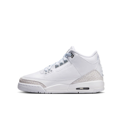 Big Kid's Air Jordan 3 Retro - "Pure Money"