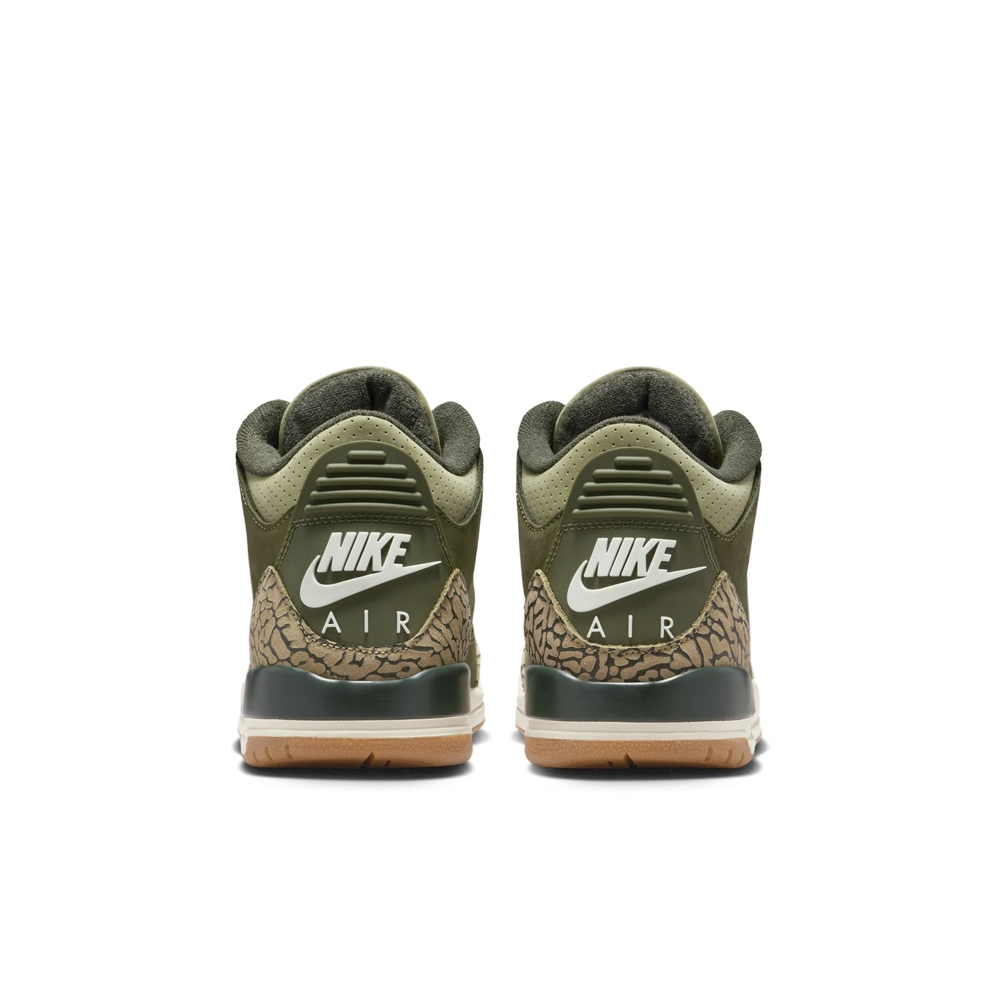Big Kid's Air Jordan 3 Retro - "Medium Olive"