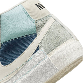 Men's Nike Blazer Mid Pro Club - Light Bone/Midnight Navy