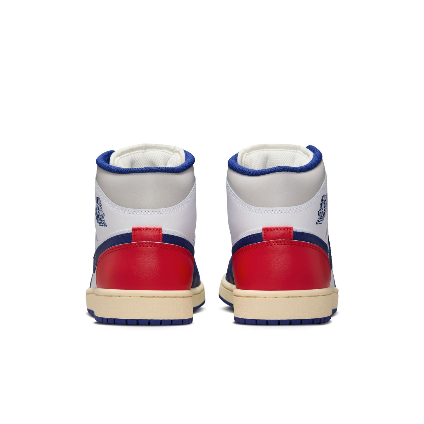 Men's Air Jordan 1 Mid - "Deep Royal Blue and Red"