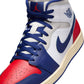 Men's Air Jordan 1 Mid - "Deep Royal Blue and Red"