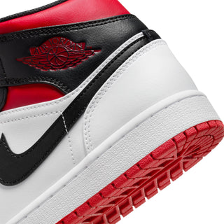 Men's Air Jordan 1 Mid - White/Gym Red