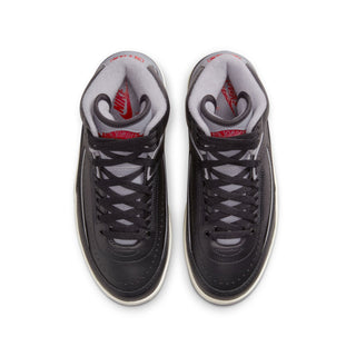 Big Kid's Air Jordan 2 Retro - "Black Cement"