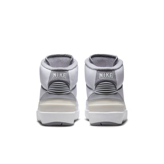 Grade School Air Jordan 2 Retro - White/Cement Grey