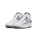 Big Kid's Air Jordan 2 Retro - "White/Fire Red"