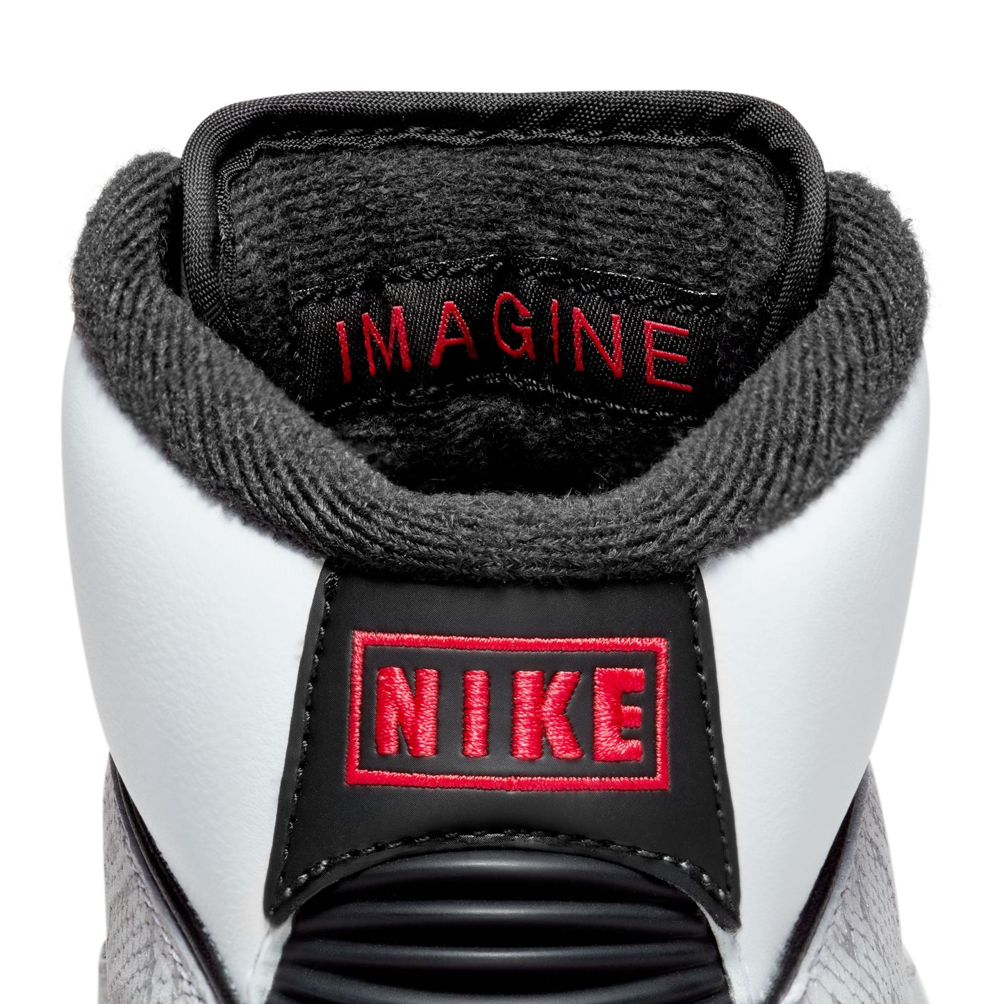 Big Kid's Air Jordan 2 Retro - "White/Fire Red"