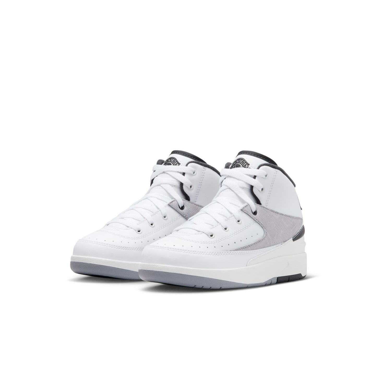 Little Kid's Jordan 2 Retro - "White/Fire Red"