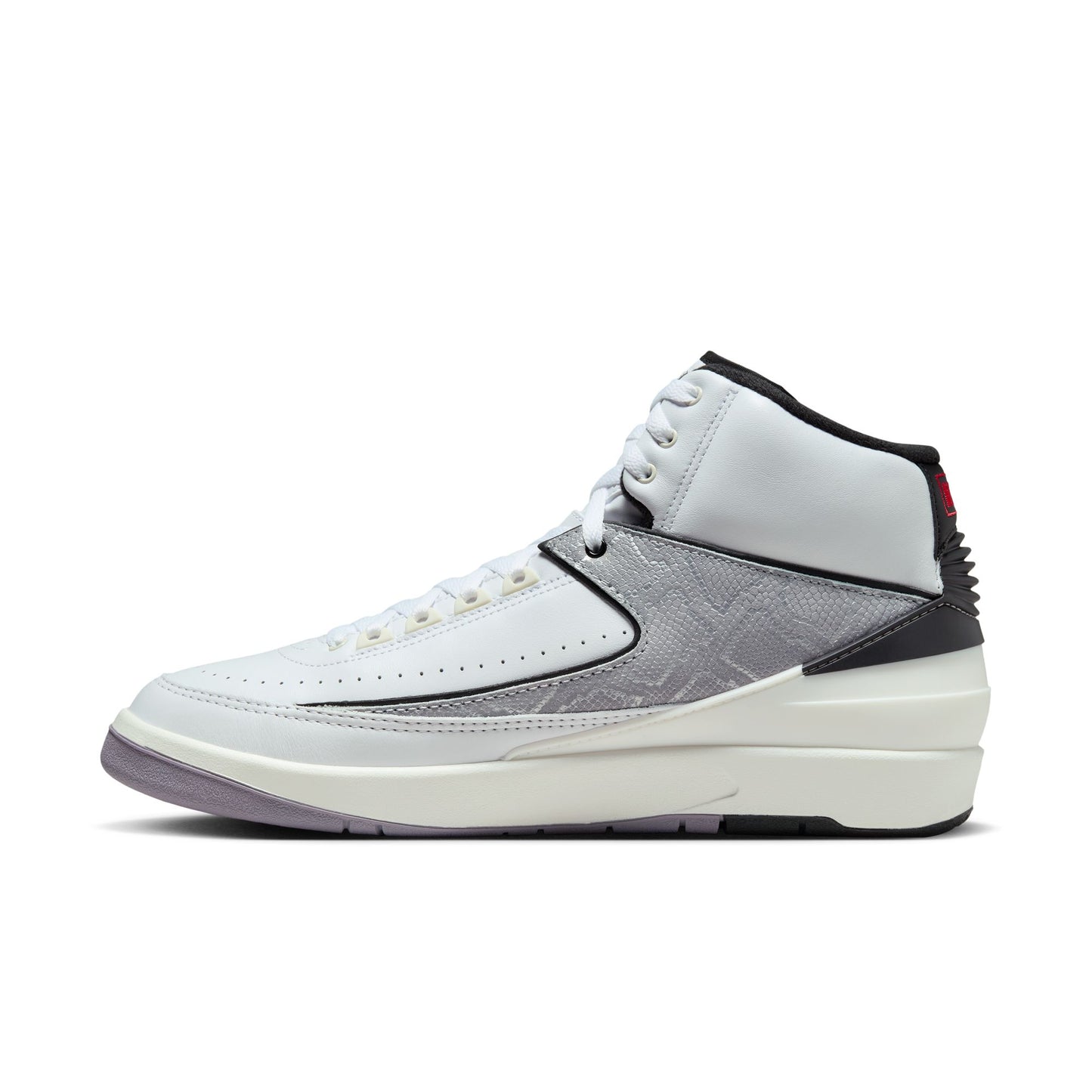 Men's Air Jordan 2 Retro - "White/Fire Red"
