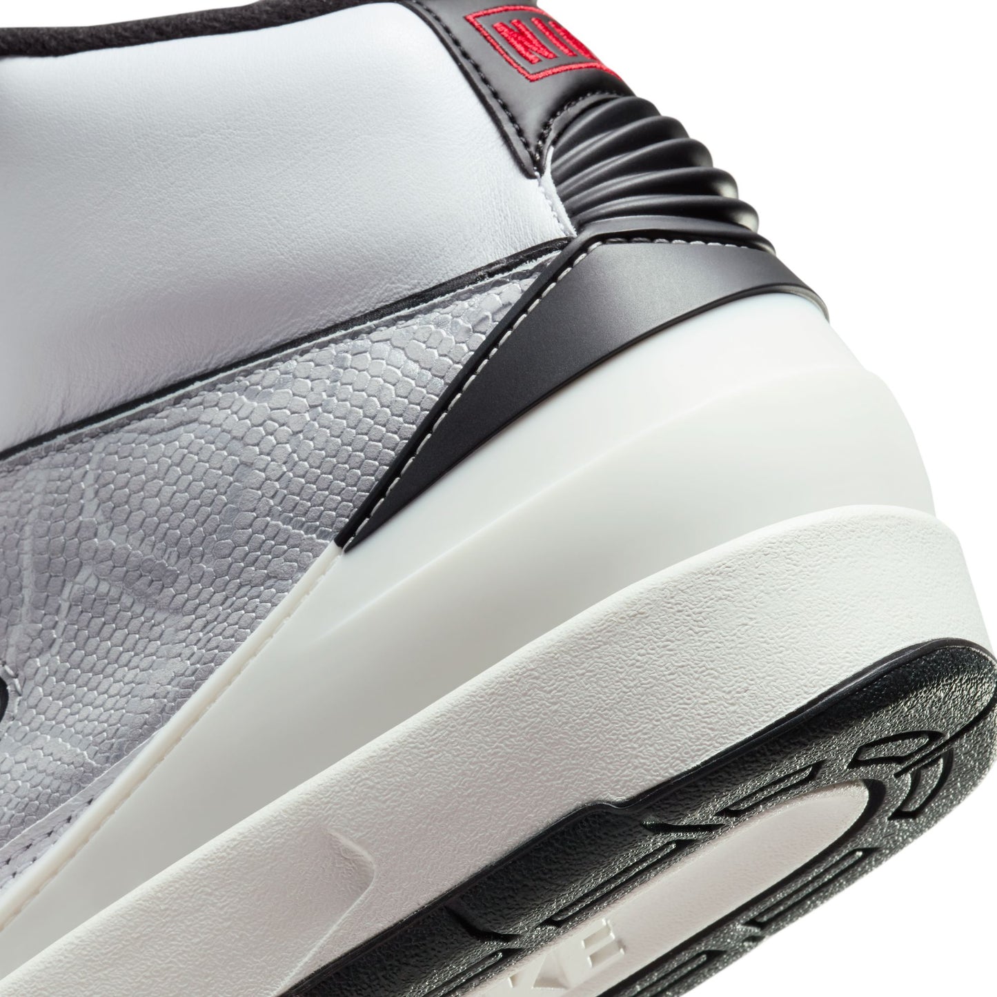 Men's Air Jordan 2 Retro - "White/Fire Red"