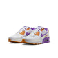 Grade School Nike Air Max 90 LTR - White/Action Grape