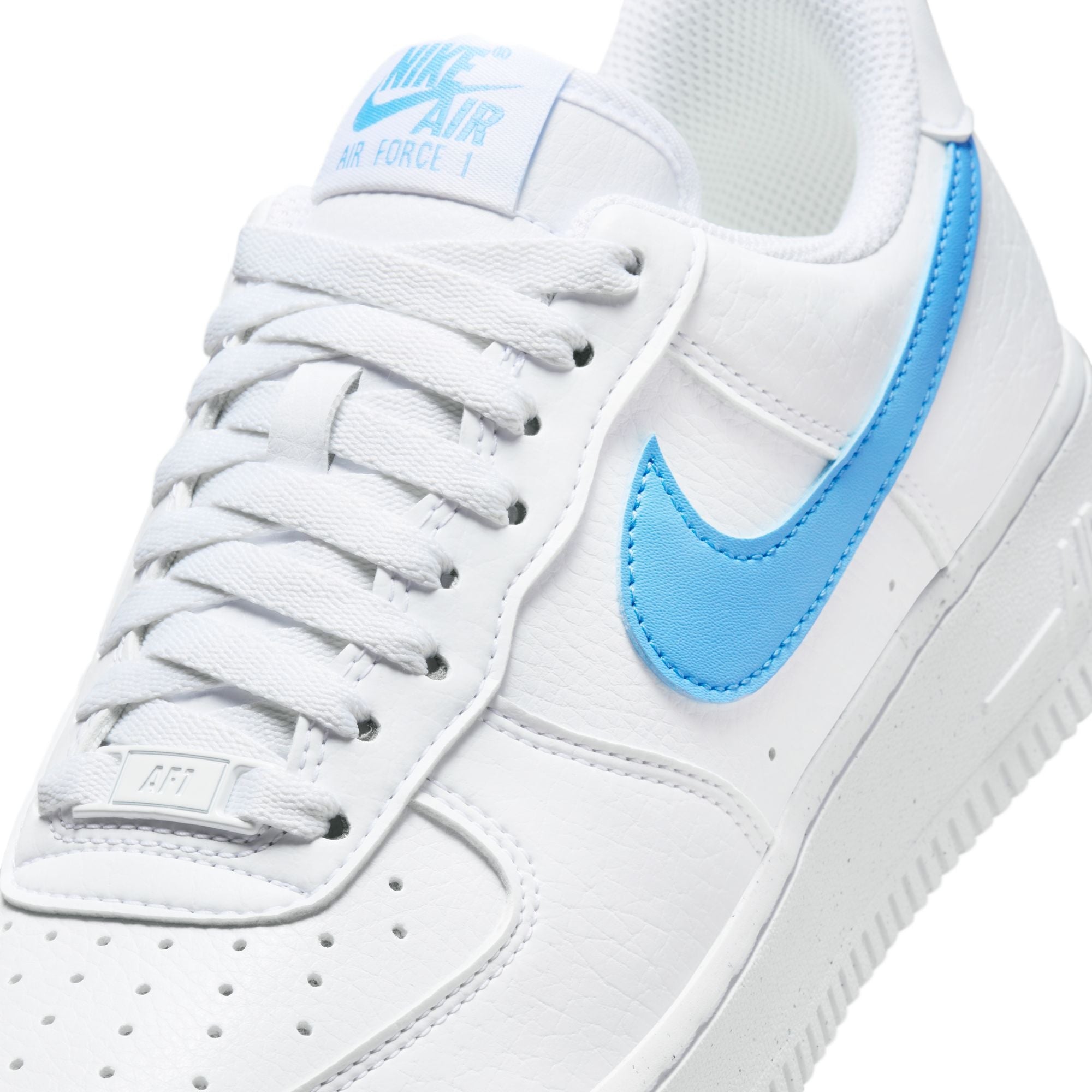 Women s Nike Air Force 1 07 University Blue SOLE PLAY