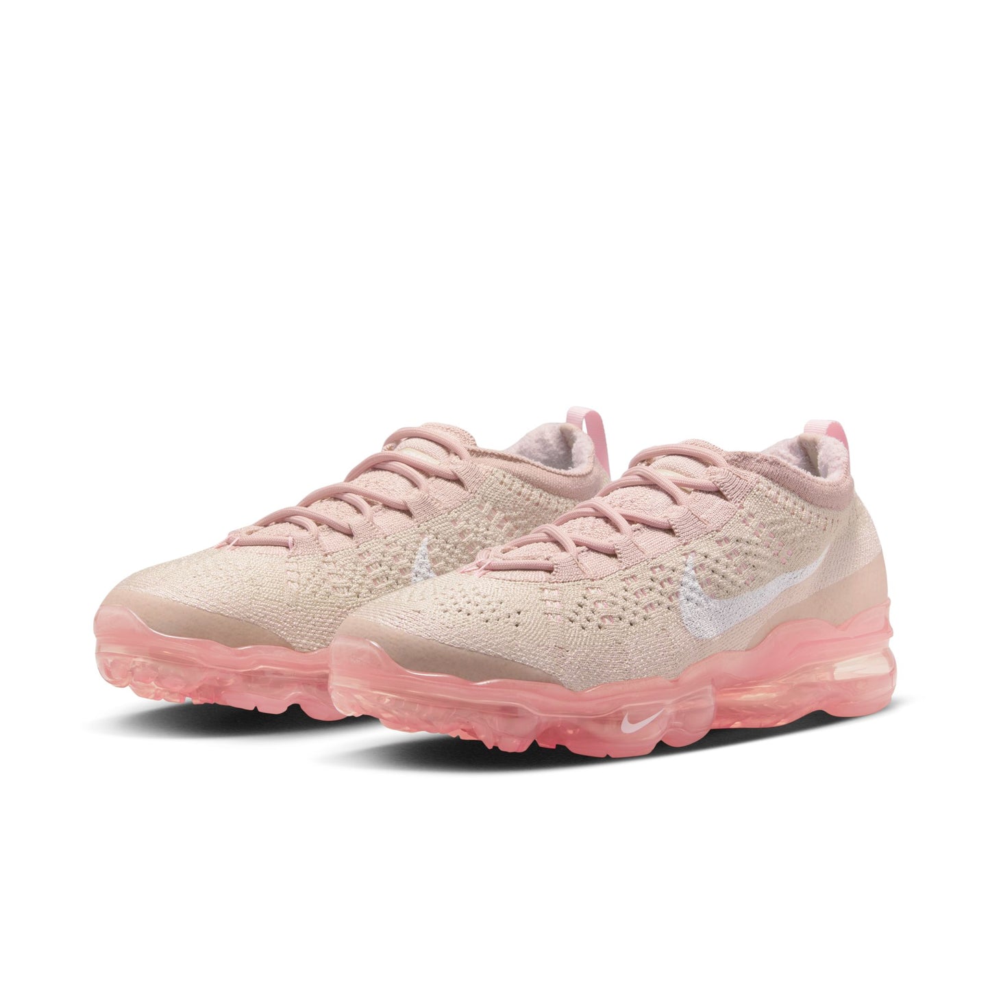 Women's Nike Air VaporMax 2023 Flyknit - Oatmeal/Pink