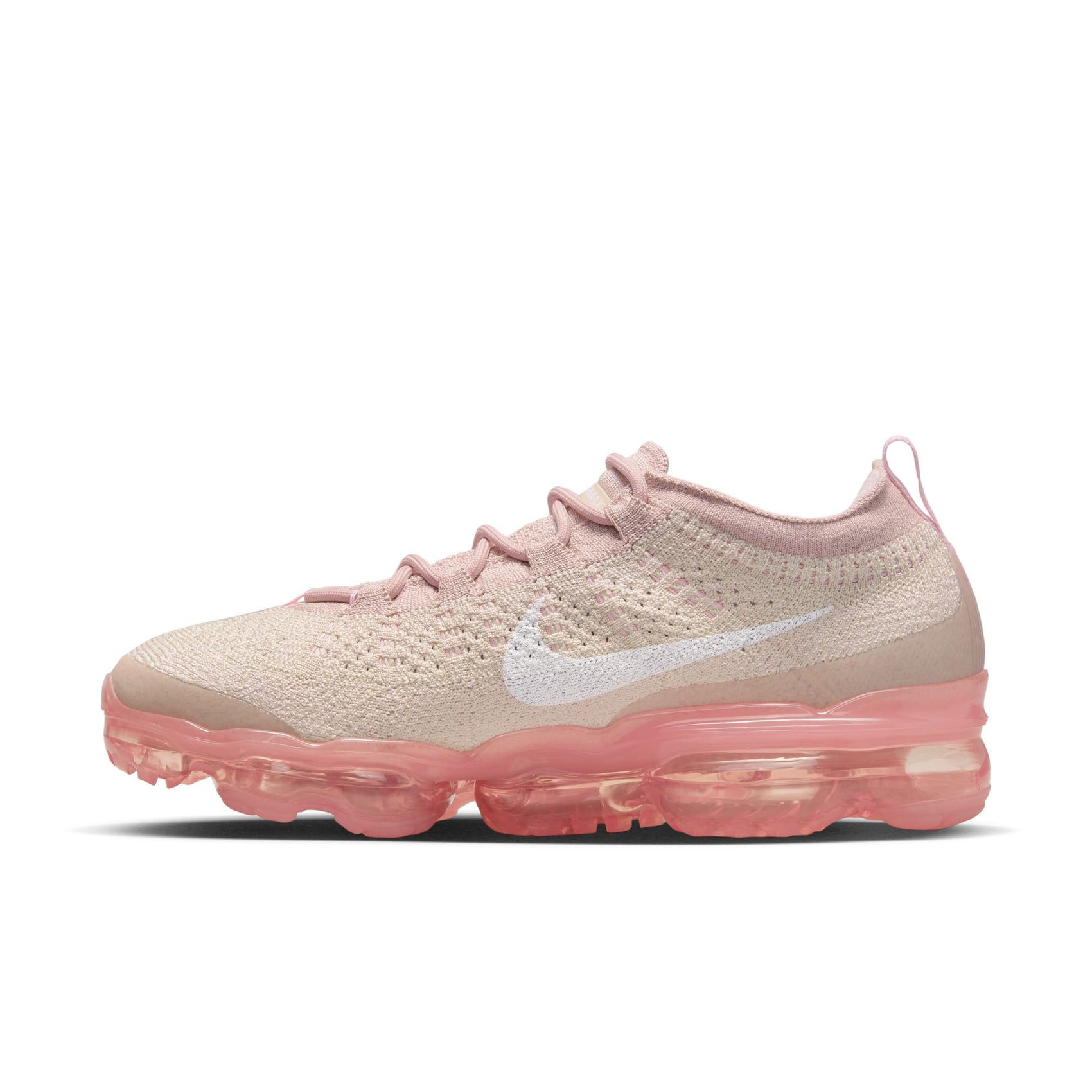 Women's Nike Air VaporMax 2023 Flyknit - Oatmeal/Pink