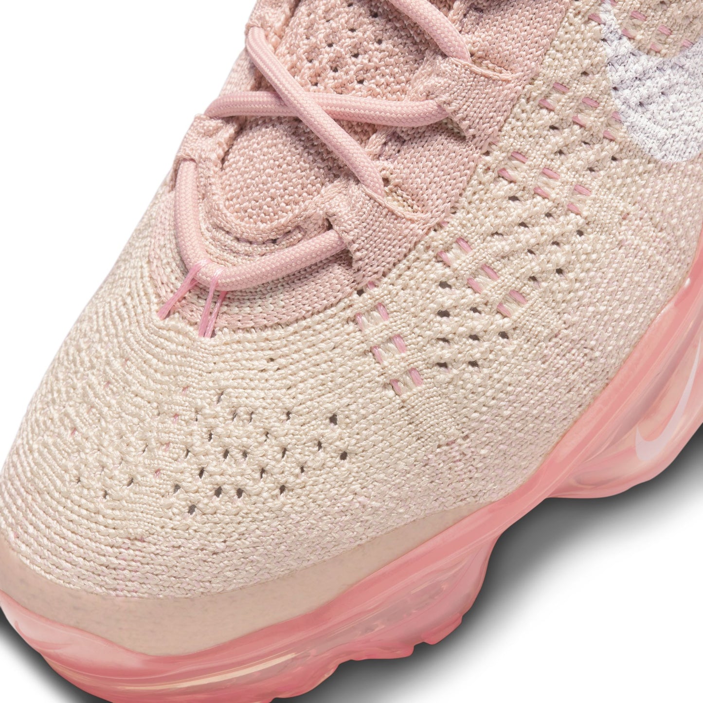 Women's Nike Air VaporMax 2023 Flyknit - Oatmeal/Pink