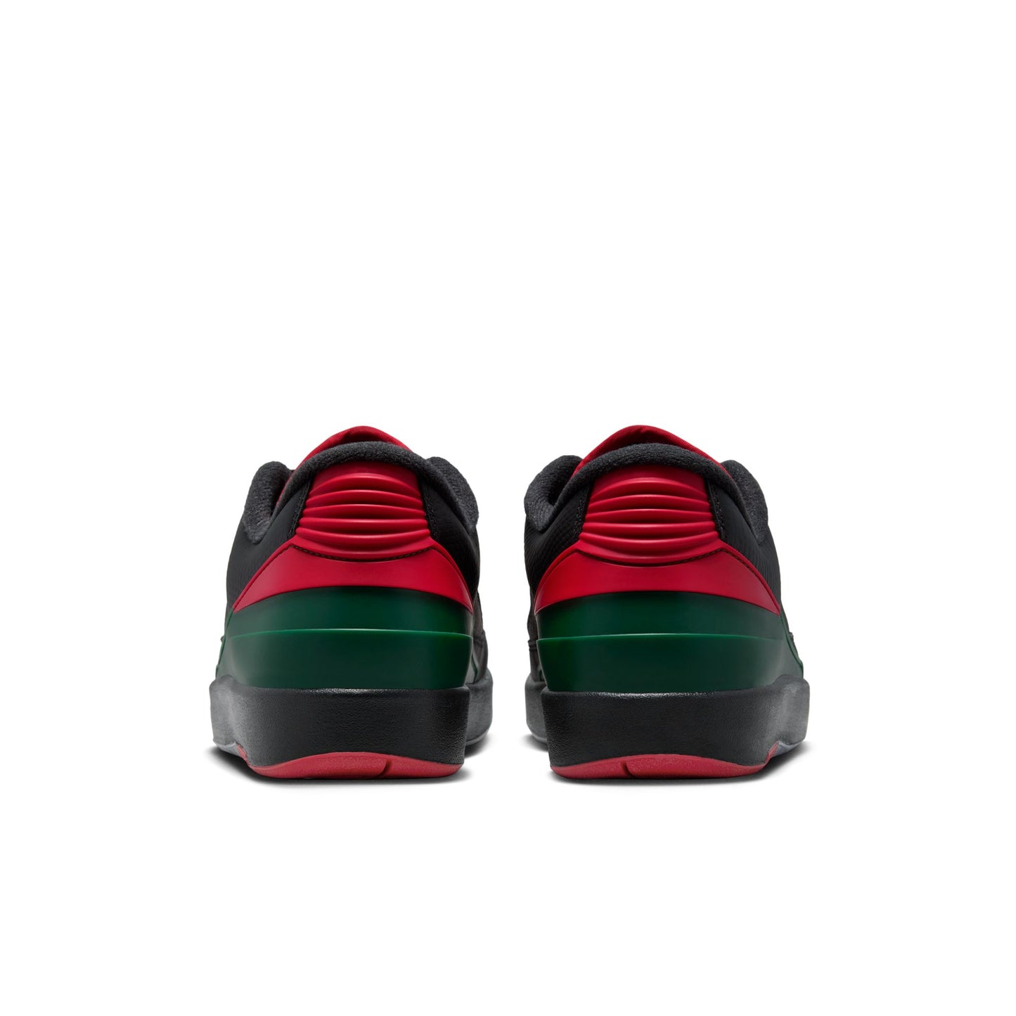Men's Air Jordan 2 Retro Low - Black/Fir