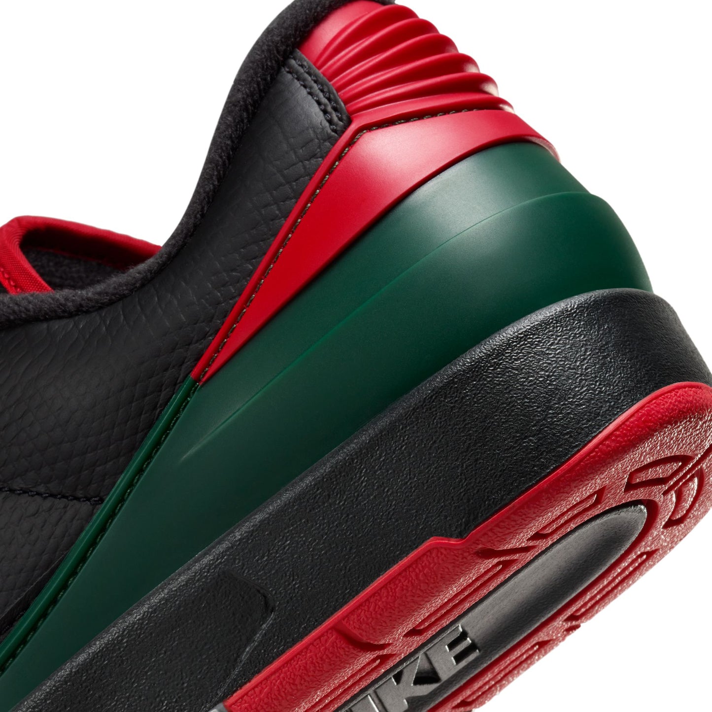 Men's Air Jordan 2 Retro Low - Black/Fir